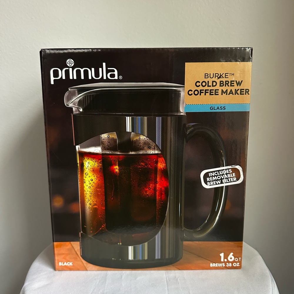Black Cold Brew Coffee Maker